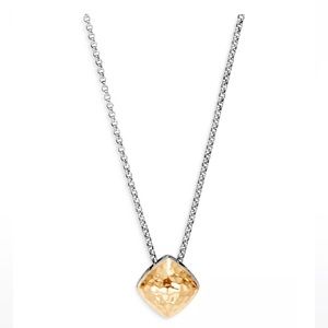 John Hardy Sterling Silver & 18K Yellow Gold Classic Sugarloaf Pendant Necklace